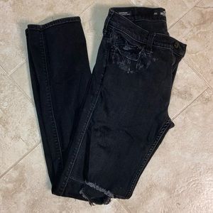 Hollister Slim Straight Black Jeans